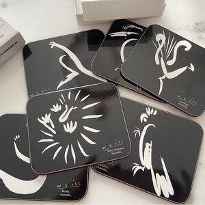 Jason Weiss art. Australia coasters